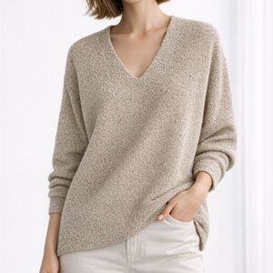 Isda & Co Cashmere Wool Blend Chunky Sweater Large